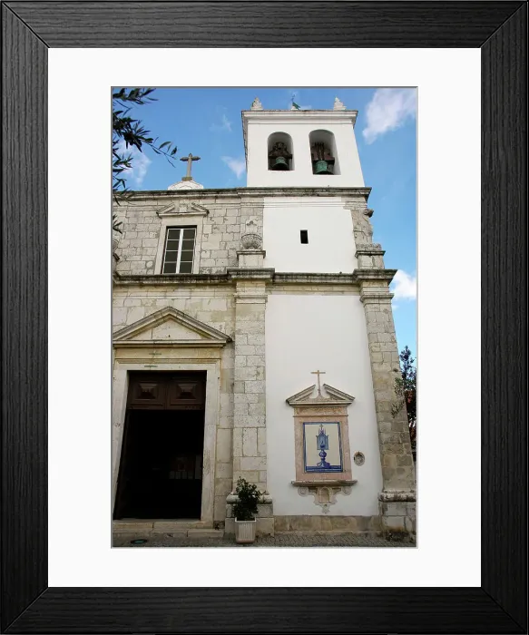 Framed Print : Portugal. Santarem. Church of St. Stephen Framed Print : Portugal. Santarem. Church of St. Stephen