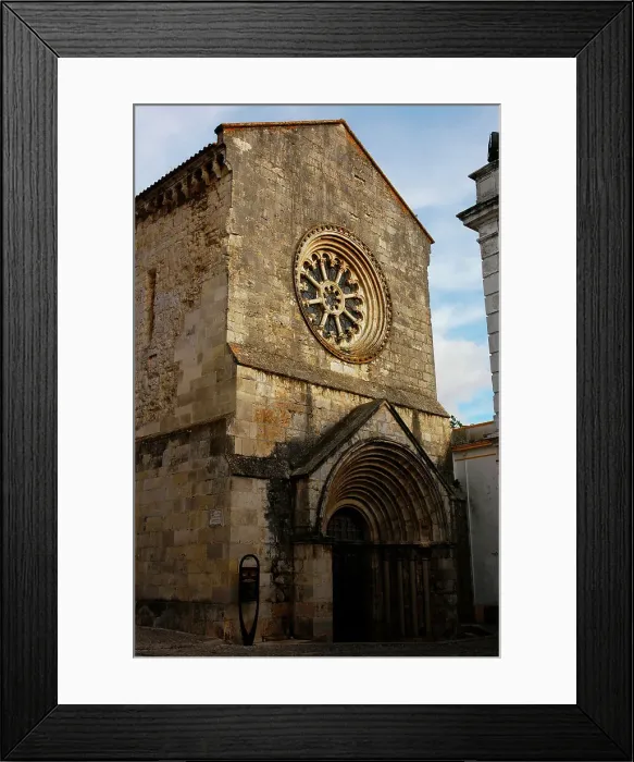 Framed Print : Portugal, Santarem. Sao Joao de Alporao Church Framed Print : Portugal, Santarem. Sao Joao de Alporao Church