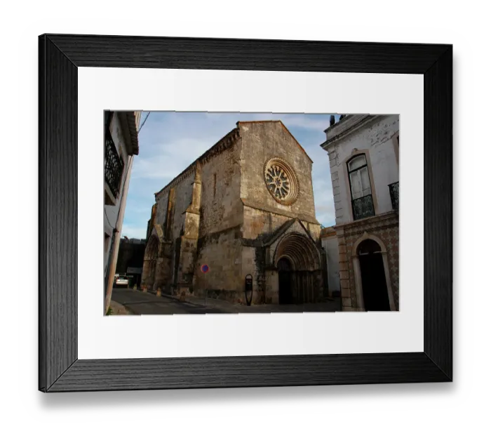 Framed Print : Portugal, Santarem. Sao Joao de Alporao Church Framed Print : Portugal, Santarem. Sao Joao de Alporao Church