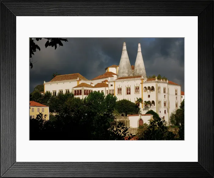 Framed Print : Portugal, Sintra. National Palace (Palacio da Vila) Framed Print : Portugal, Sintra. National Palace (Palacio da Vila)