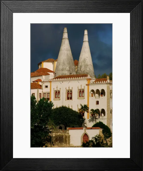 Framed Print : Portugal, Sintra. National Palace (Palacio da Vila) Framed Print : Portugal, Sintra. National Palace (Palacio da Vila)