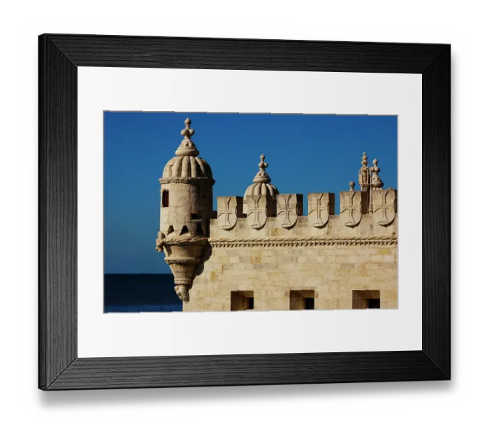 Framed Print : Portugal. Lisbon. Belem Tower (Tower of Belem). 16th century Framed Print : Portugal. Lisbon. Belem Tower (Tower of Belem). 16th century