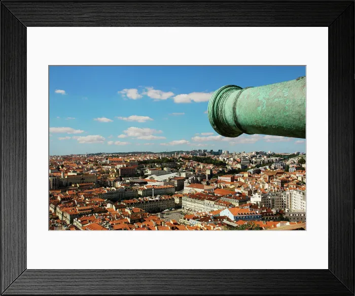 Framed Print : Portugal, Lisbon. Panorama of the city Framed Print : Portugal, Lisbon. Panorama of the city
