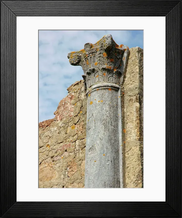 Framed Print : Roman city of Mirobriga. 1st-4th centuries AD Framed Print : Roman city of Mirobriga. 1st-4th centuries AD