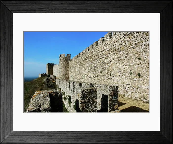 Framed Print : Portugal. Castle of Santiago do Cacem Framed Print : Portugal. Castle of Santiago do Cacem