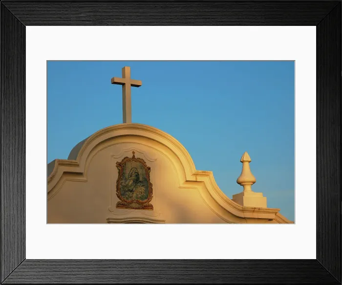 Framed Print : Portugal, Sines. Nossa Senhora das Salas Church