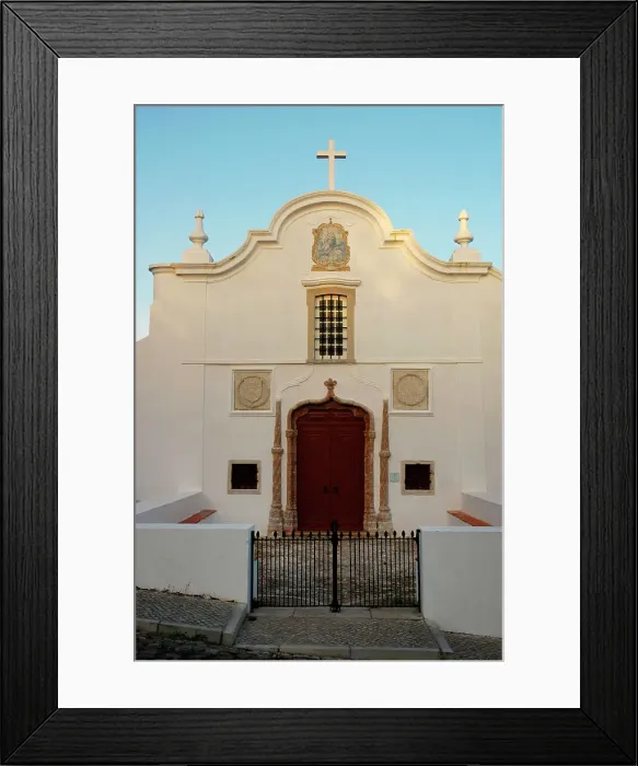 Framed Print : Portugal, Sines. Nossa Senhora das Salas Church Framed Print : Portugal, Sines. Nossa Senhora das Salas Church