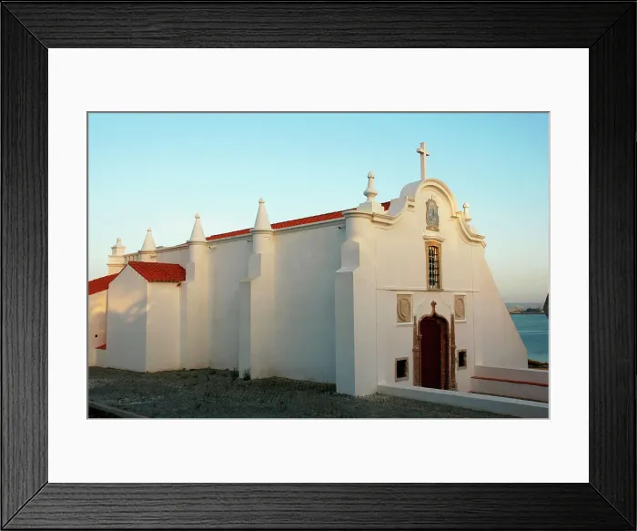 Framed Print : Portugal, Sines. Nossa Senhora das Salas Church Framed Print : Portugal, Sines. Nossa Senhora das Salas Church