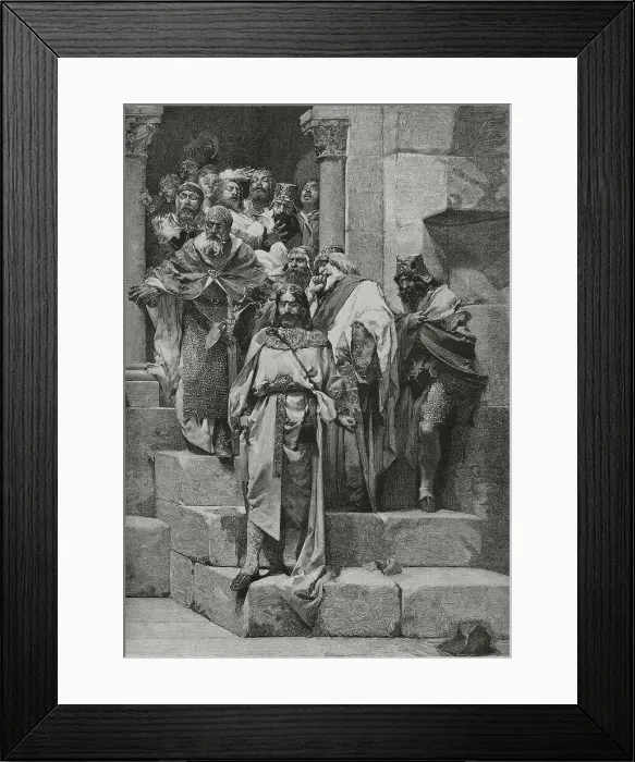 Framed Print : Ramiro II of Aragon (1086-1157). King of Aragon (1134-1157) Framed Print : Ramiro II of Aragon (1086-1157). King of Aragon (1134-1157)
