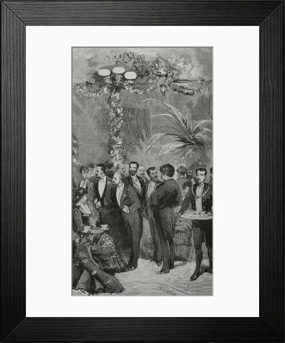 Framed Print : Celebrations organized by the Portuguese writers association Framed Print : Celebrations organized by the Portuguese writers association