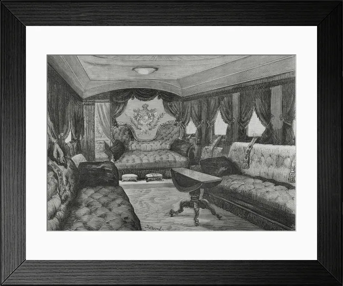 Framed Print : Journey to Andalusia of the kings of Spain Framed Print : Journey to Andalusia of the kings of Spain