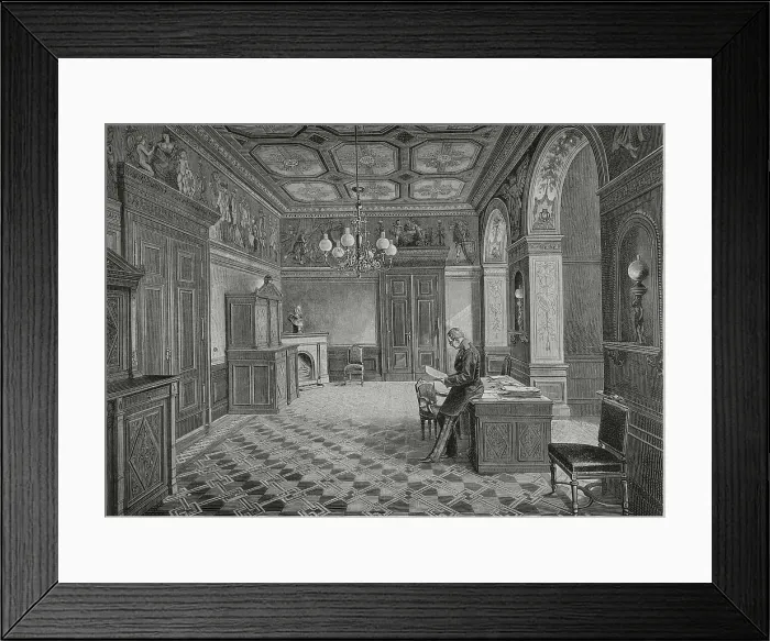 Framed Print : Helmuth von Moltke (1800-1891). German field marshal Framed Print : Helmuth von Moltke (1800-1891). German field marshal