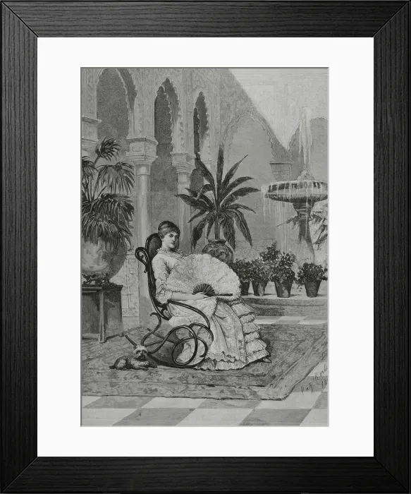 Framed Print : My only model (Mi unico modelo) - Paz de Borbon. 1882 Framed Print : My only model (Mi unico modelo) - Paz de Borbon. 1882