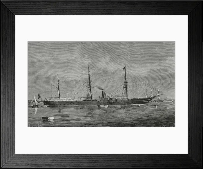 Framed Print : Steamship Antonio Lopez from Compania Trasatlantica Espanola Framed Print : Steamship Antonio Lopez from Compania Trasatlantica Espanola
