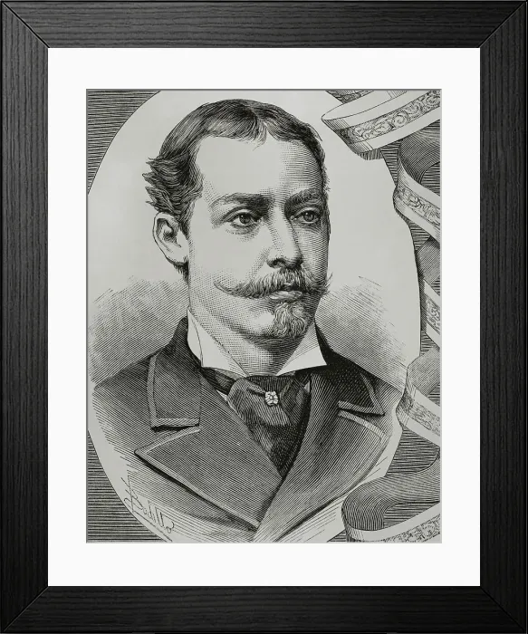 Framed Print : Prince Leopold, Duke of Albany (1853-1884) Framed Print : Prince Leopold, Duke of Albany (1853-1884)