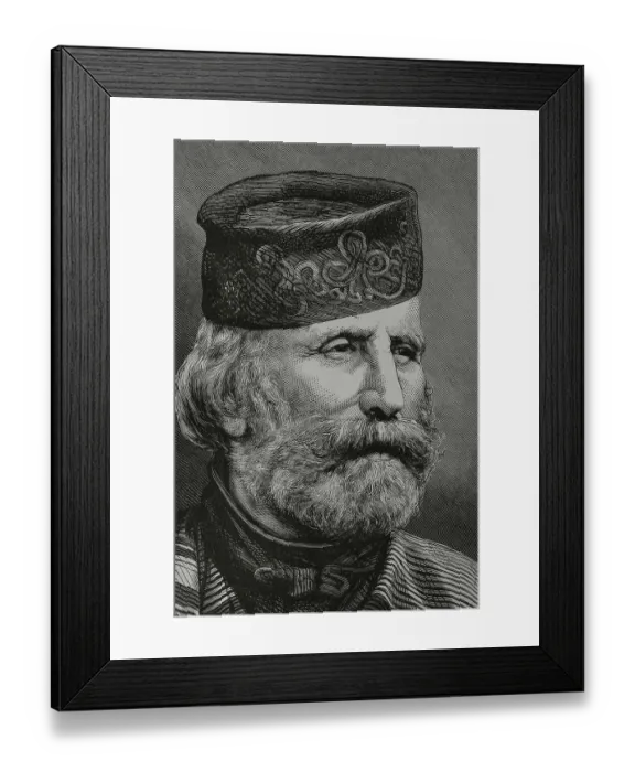Framed Print : Giuseppe Garibaldi (1807-1882) Framed Print : Giuseppe Garibaldi (1807-1882)