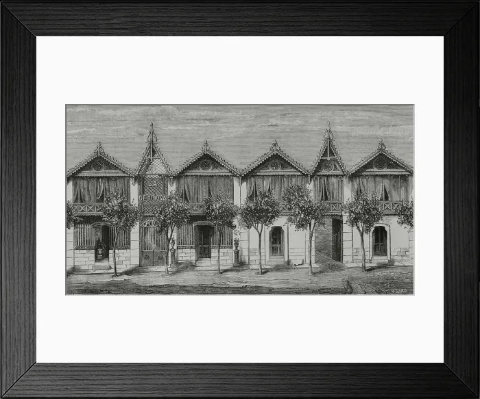 Framed Print : Spain, Madrid. New facade of La Deliciosa soft drink factory Framed Print : Spain, Madrid. New facade of La Deliciosa soft drink factory