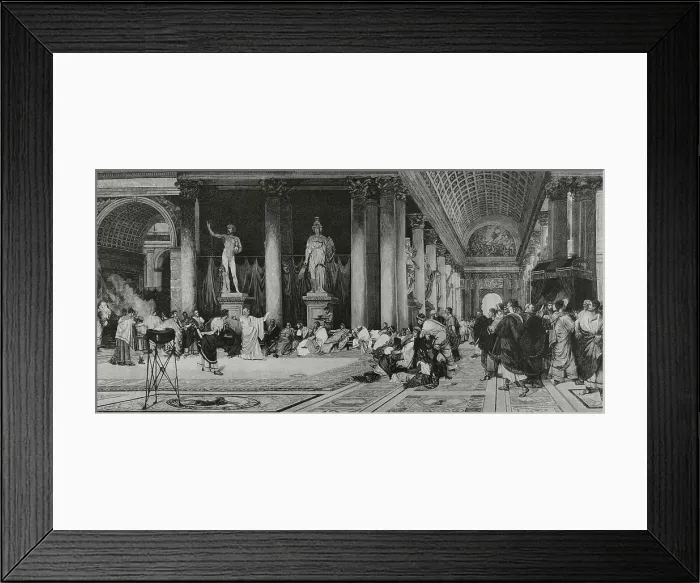 Framed Print : Roman Empire. Rome. Baths of Caracalla Framed Print : Roman Empire. Rome. Baths of Caracalla