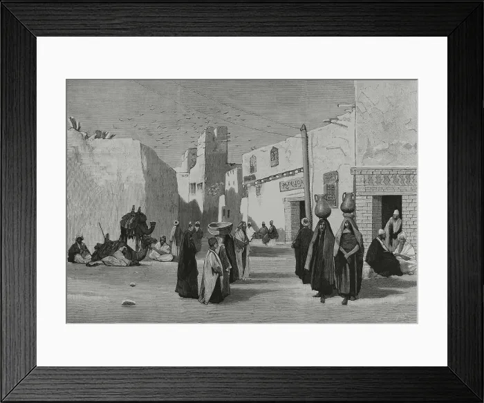 Framed Print : Egypt, Bellianah. Post and telegraph offices Framed Print : Egypt, Bellianah. Post and telegraph offices