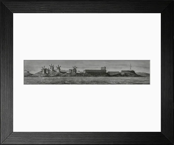Framed Print : British occupation of Egypt. Events of Alexandria Framed Print : British occupation of Egypt. Events of Alexandria