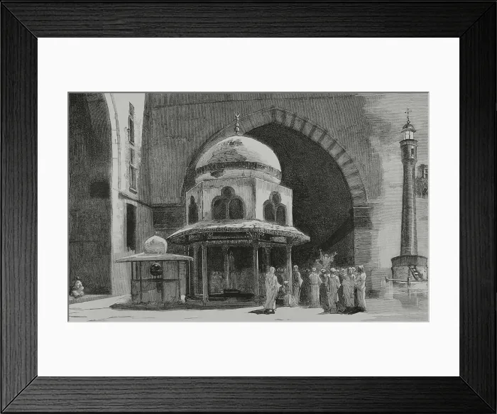 Framed Print : British military occupation. 1882. Egypt. Cairo Framed Print : British military occupation. 1882. Egypt. Cairo