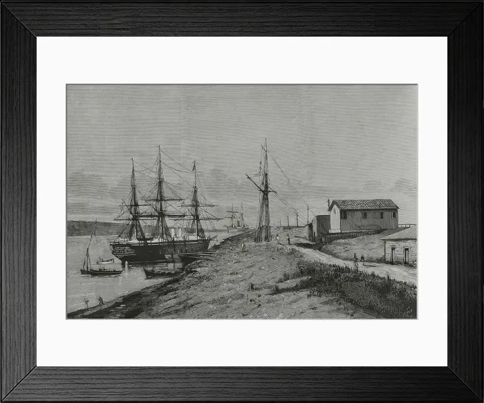 Framed Print : Egypt. El Ferdan station, near Ismailia Framed Print : Egypt. El Ferdan station, near Ismailia