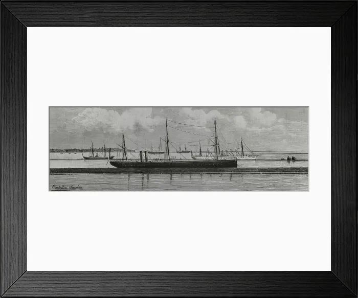 Framed Print : Egypt, Suez. Loading and discharging docks Framed Print : Egypt, Suez. Loading and discharging docks