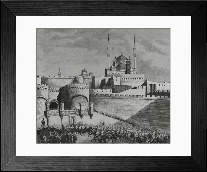 Framed Print : Egypt. Occupation of Cairo by the British Framed Print : Egypt. Occupation of Cairo by the British