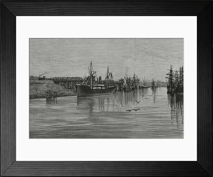 Framed Print : Spain, Basque Country. Biscayan mining industry Framed Print : Spain, Basque Country. Biscayan mining industry