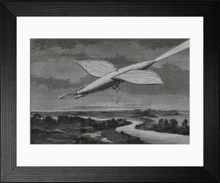 Framed Print : Device invented by the Russian professor M. Baranowski Framed Print : Device invented by the Russian professor M. Baranowski