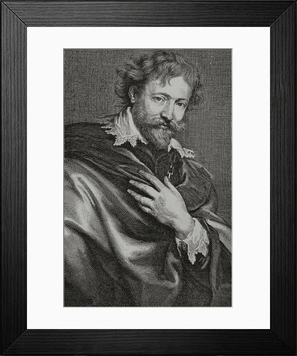 Framed Print : Peter Paul Rubens (1577-1640). Baroque painter Framed Print : Peter Paul Rubens (1577-1640). Baroque painter