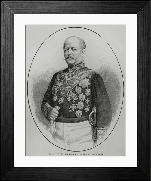 Framed Print : Mariano Tellez-Giron y Beaufort Spontin, 12th Duke of Osuna Framed Print : Mariano Tellez-Giron y Beaufort Spontin, 12th Duke of Osuna