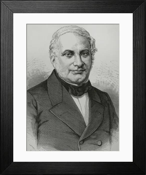 Framed Print : Alejandro Mon y Menendez (1801-1882) Framed Print : Alejandro Mon y Menendez (1801-1882)