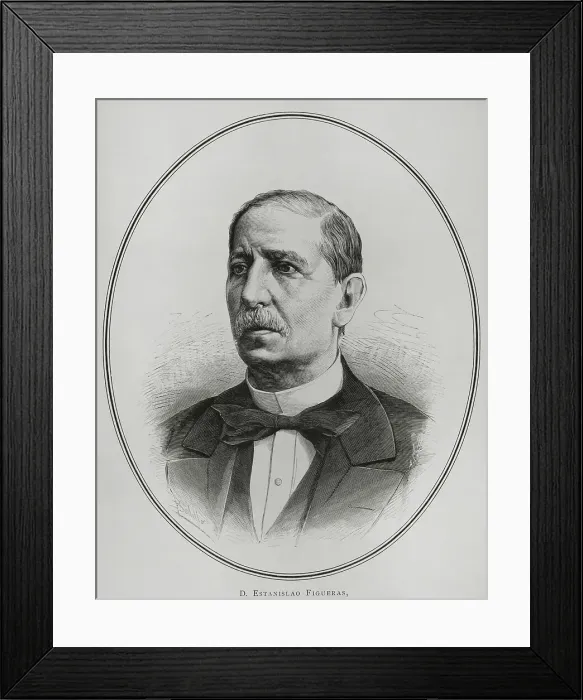 Framed Print : Estanislao Figueras y Moragas (1819-1882) Framed Print : Estanislao Figueras y Moragas (1819-1882)