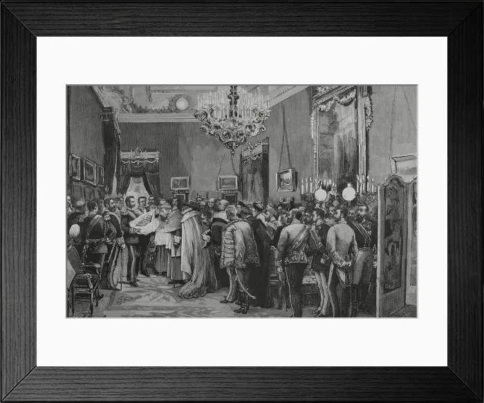 Framed Print : Presentation of the newborn, the Infanta Dona Maria Teresa Framed Print : Presentation of the newborn, the Infanta Dona Maria Teresa