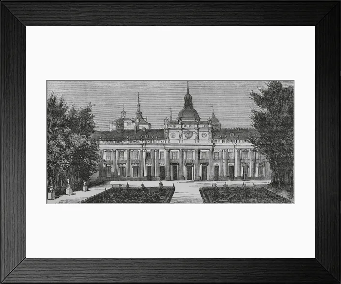 Framed Print : Spain. The Royal Palace of La Granja de San Ildefonso Framed Print : Spain. The Royal Palace of La Granja de San Ildefonso