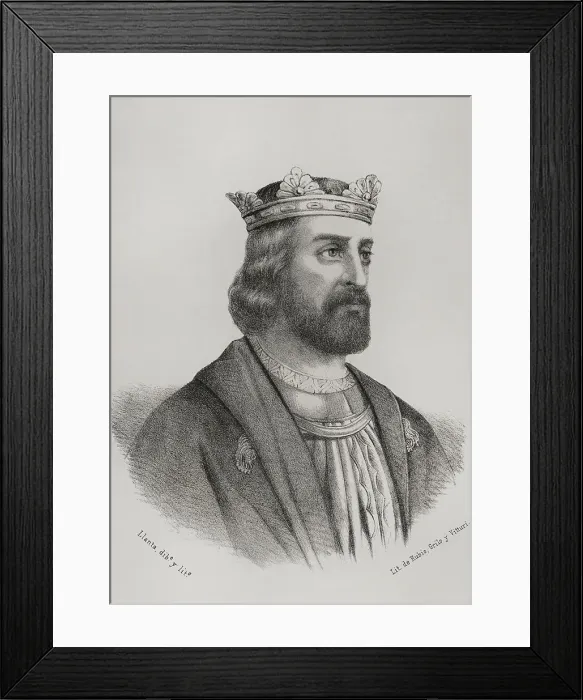 Framed Print : Alfonso VI of Leon (1040-1109). King of Leon (1065-1070) Framed Print : Alfonso VI of Leon (1040-1109). King of Leon (1065-1070)