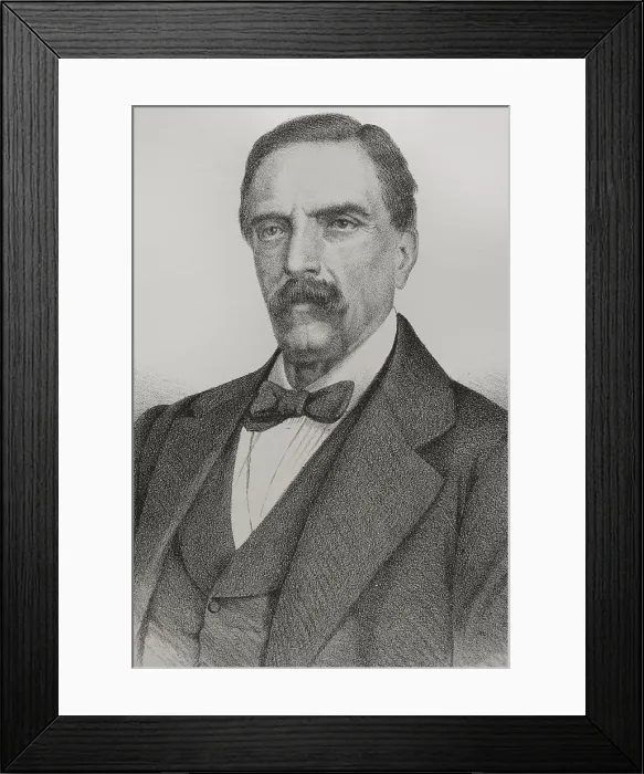 Framed Print : Joaquin Aguirre de la Pena (1807-1869) Framed Print : Joaquin Aguirre de la Pena (1807-1869)
