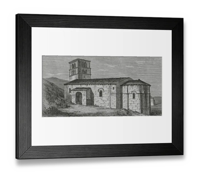 Framed Print : Spain. Collegiate Church of San Pedro de Cervatos Framed Print : Spain. Collegiate Church of San Pedro de Cervatos