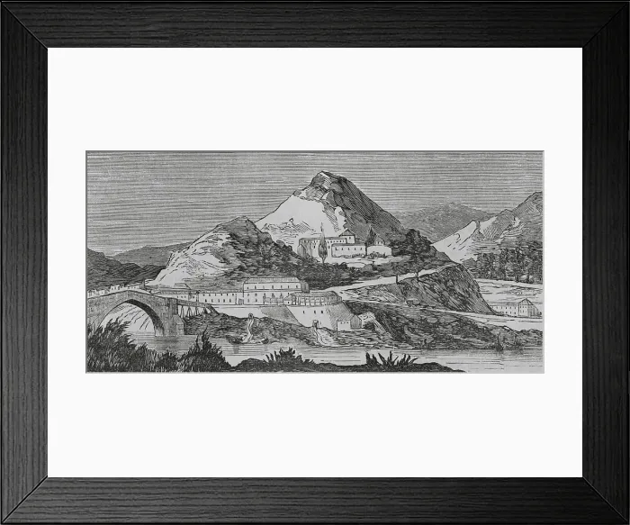 Framed Print : Spain, Las Caldas de Besaya. The mineral spring Framed Print : Spain, Las Caldas de Besaya. The mineral spring