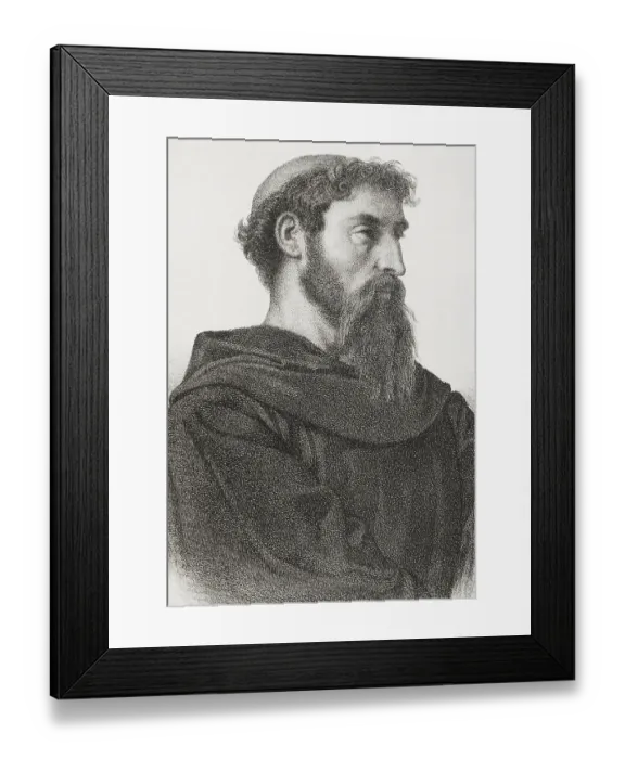 Framed Print : St. Turibius of Astorga (402 ? -476) Framed Print : St. Turibius of Astorga (402 ? -476)
