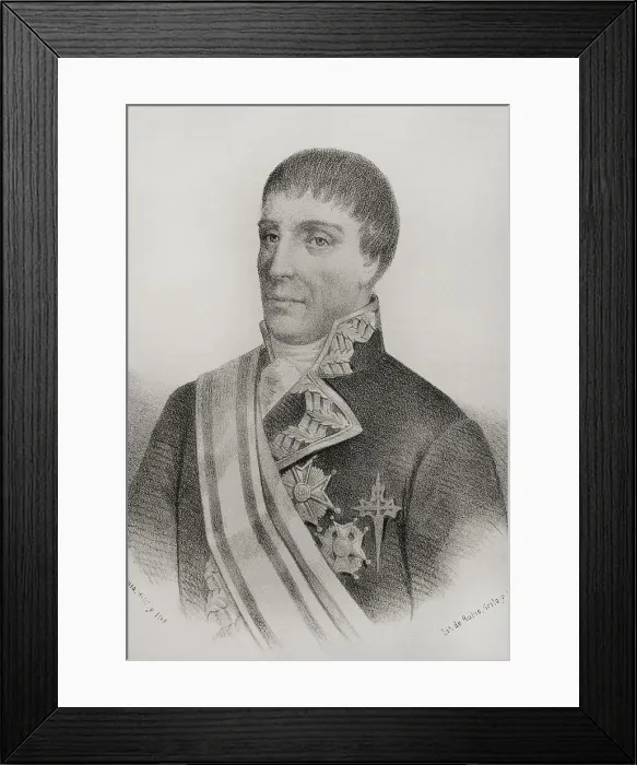 Framed Print : Jose de Bustamante y Guerra (1759-1825) Framed Print : Jose de Bustamante y Guerra (1759-1825)