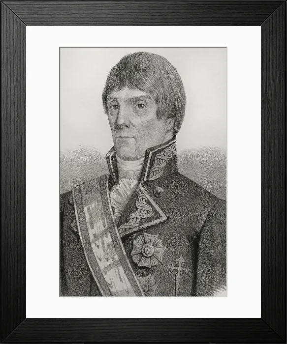 Framed Print : Francisco Alcedo Bustamante - Spanish Naval Captain Framed Print : Francisco Alcedo Bustamante - Spanish Naval Captain
