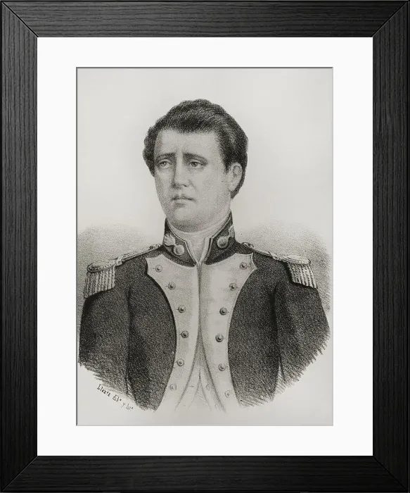 Framed Print : Pedro Velarde y Santillan (1779-1808). Spanish military Framed Print : Pedro Velarde y Santillan (1779-1808). Spanish military