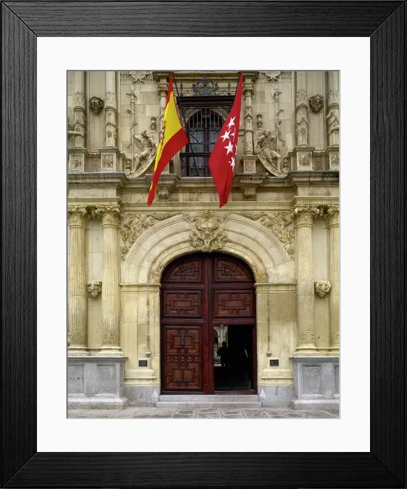 Framed Print : Alcala de Henares. University or College of San Ildefonso Framed Print : Alcala de Henares. University or College of San Ildefonso