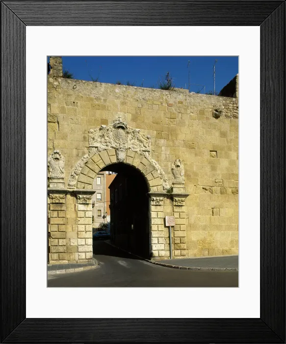 Framed Print : Catalonia, Tarragona. Roman wall. Portal de Sant Antoni Framed Print : Catalonia, Tarragona. Roman wall. Portal de Sant Antoni