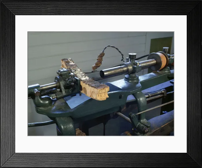 Framed Print : Cork industry Framed Print : Cork industry