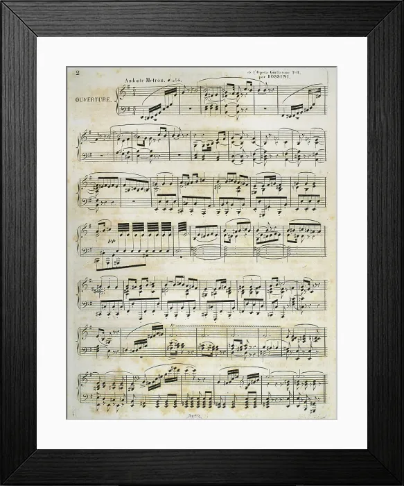 Framed Print : Gioacchino Rossini (1792- 1868) - Italian composer Framed Print : Gioacchino Rossini (1792- 1868) - Italian composer