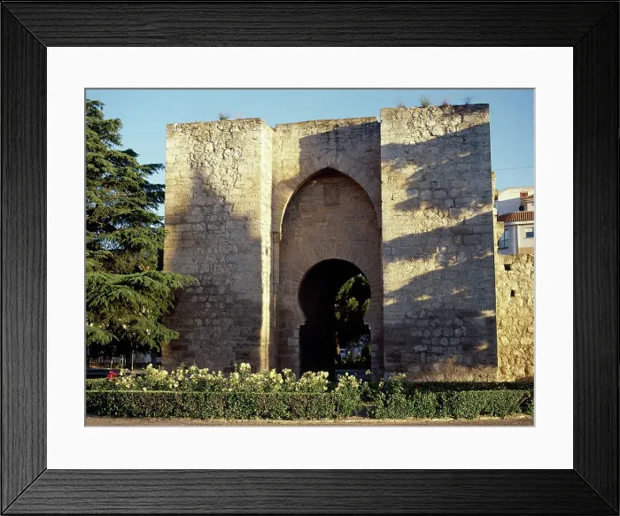 Framed Print : Castille-La Mancha, Ciudad Real. Puerta de Toledo Gate Framed Print : Castille-La Mancha, Ciudad Real. Puerta de Toledo Gate