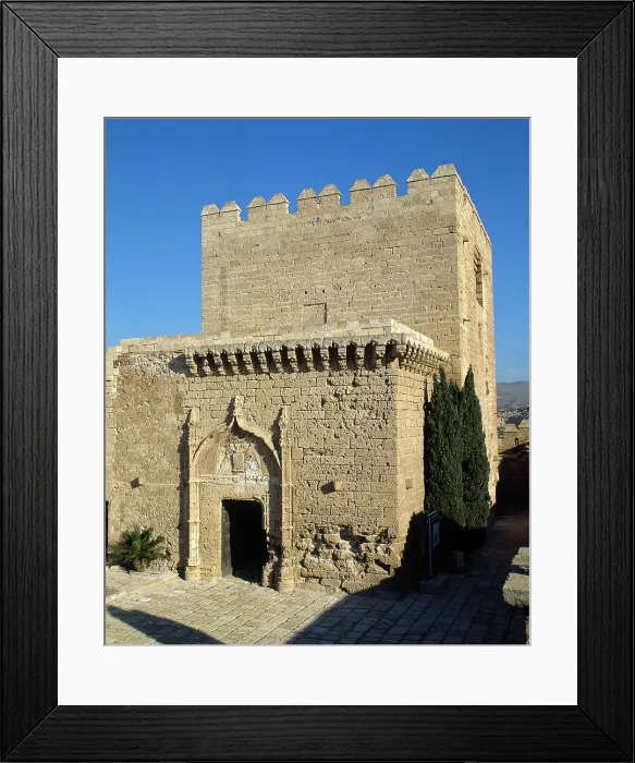 Framed Print : Spain, Andalusia, Almeria. The Alcazaba fortified complex Framed Print : Spain, Andalusia, Almeria. The Alcazaba fortified complex